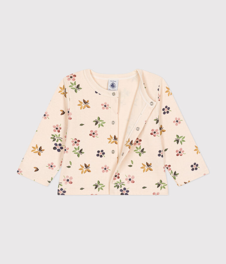 C&aacute;rdigan de t&uacute;bico para beb&eacute; crudo/multicolor