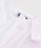 Juego de 2 camisetas de manga corta de milrayas rosas de punto para niña pequeña variante 1