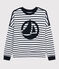 Sudadera para mujer blanco MARSHMALLOW/azul SMOKING