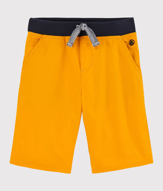 Bermudas de sarga de niño amarillo TEHONI
