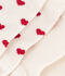 2 pares de calcetines de algod&oacute;n con estampado de coraz&oacute;n para beb&eacute; multicolor