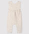 Peto largo para bebé niña beige MONTELIMAR CHINE