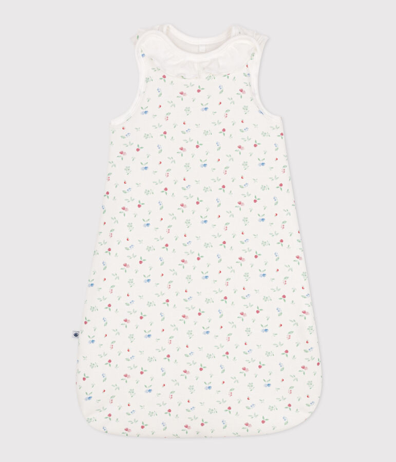 Saco para beb&eacute; de algod&oacute;n con estampado de frutas TOG 2 blanco/multicolor