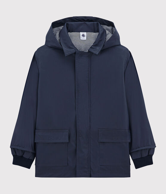 Impermeable emblemático infantil. azul SMOKING