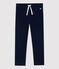 Pantalón cómodo de algodón de niño azul SMOKING