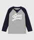 Camiseta de punto de manga larga para niño