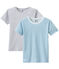 Lote de 2 camisetas de manga corta para niño blanco LOT