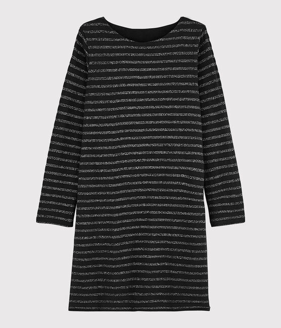 Vestido marinero para mujer negro NOIR/ ARGENT