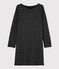 Vestido marinero para mujer negro NOIR/ ARGENT
