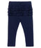 Leggings estampados con volantes para bebé niña azul SMOKING/blanco MARSHMALLOW CN