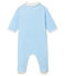 Pelele de terciopelo para bebé niño azul TOUDOU