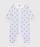 Pyjama b&eacute;b&eacute; en coton sans pieds imprim&eacute; c&oelig;urs blanco/multicolor