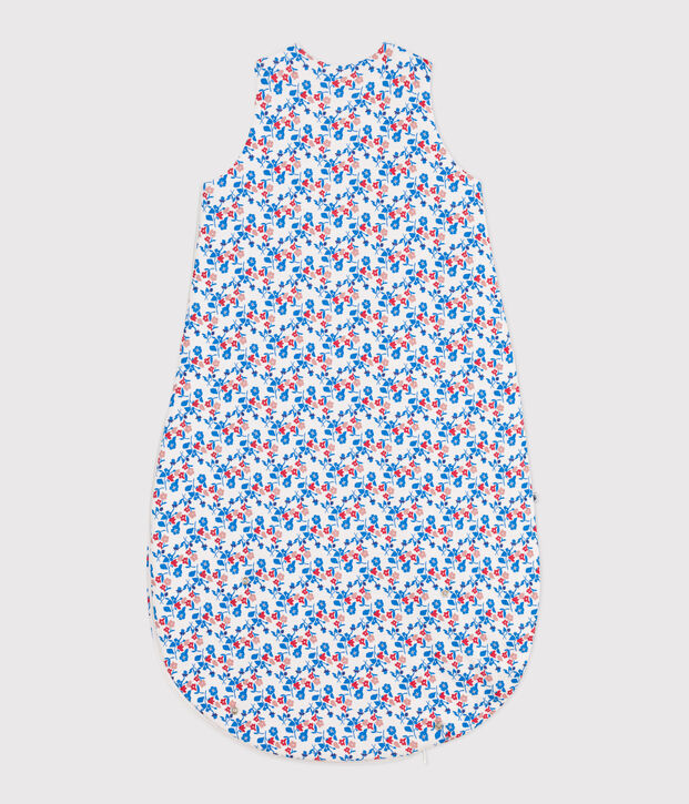 Saco de algod&oacute;n con flores para beb&eacute; TOG 2 blanco/multicolor