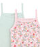 Pack de 2 camisetas de tirantes para niña variante 1