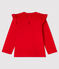 Blusa de manga larga para bebé niña rojo TERKUIT
