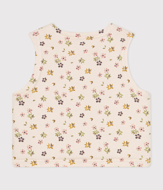 CHALECO REVERSIBLE DE ALGODÓN PARA BEBÉ beige AVALANCHE/ CUIVRE