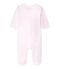 Bodipijama mixto rosa VIENNE/blanco ECUME