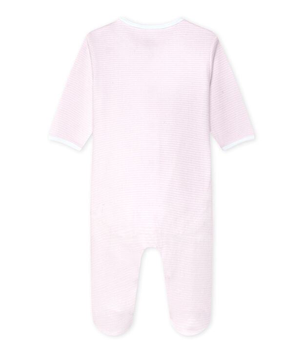 Bodipijama mixto rosa/blanco