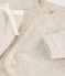Conjunto de 2 piezas de algodón acolchado para bebé beige MONTELIMAR CHINE