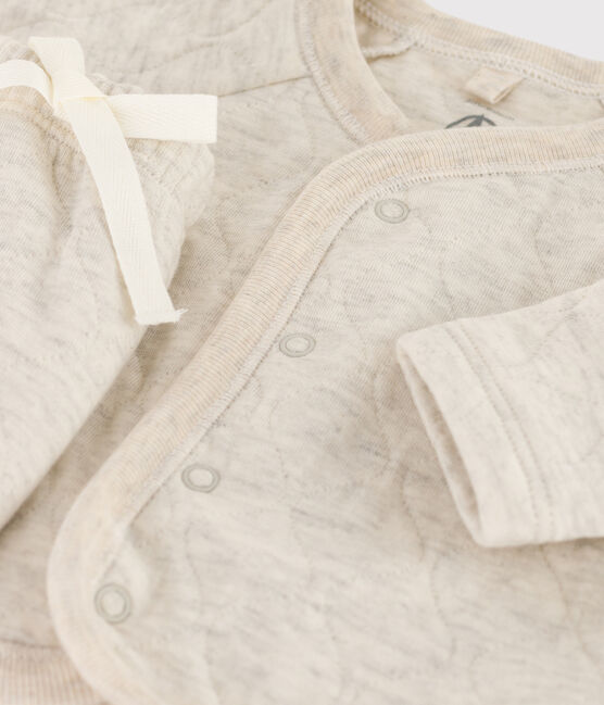 Conjunto de 2 piezas de algodón acolchado para bebé beige MONTELIMAR CHINE