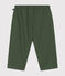 Pantalón de algodón/lino de bebé verde CROCO