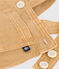 Peto largo de tejido denim de color para bebé beige TOURONE