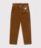 Pantalón de terciopelo para niña marron CUIVRE