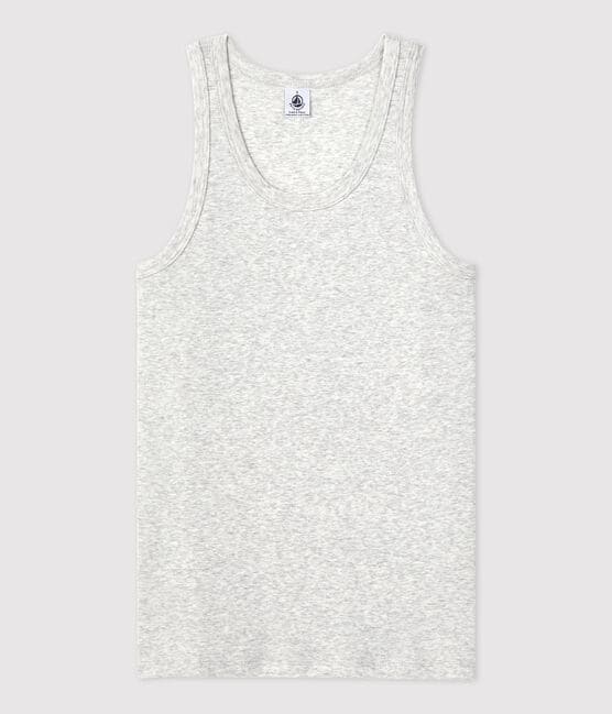 Camiseta de tirantes L'ICONIQUE de algodón para mujer gris BELUGA CHINE