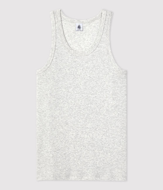Camiseta de tirantes L'ICONIQUE de algodón para mujer gris BELUGA CHINE