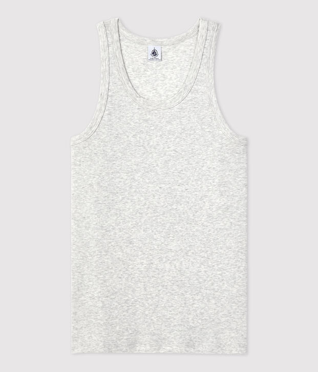 Camiseta de tirantes L'ICONIQUE de algod&oacute;n para mujer BELUGA CHINE