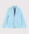 Chaqueta de sarga de niño azul JASMIN