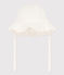 Capelina de bordado inglés para bebé blanco MARSHMALLOW