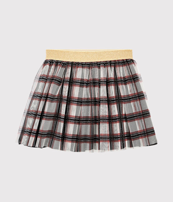 Falda de tul para niña blanco MARSHMALLOW/blanco MULTICO