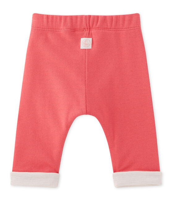 Pantalón reversible para bebé niño rosa Gloss