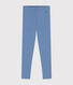 Leggings de punto y elastano para niña