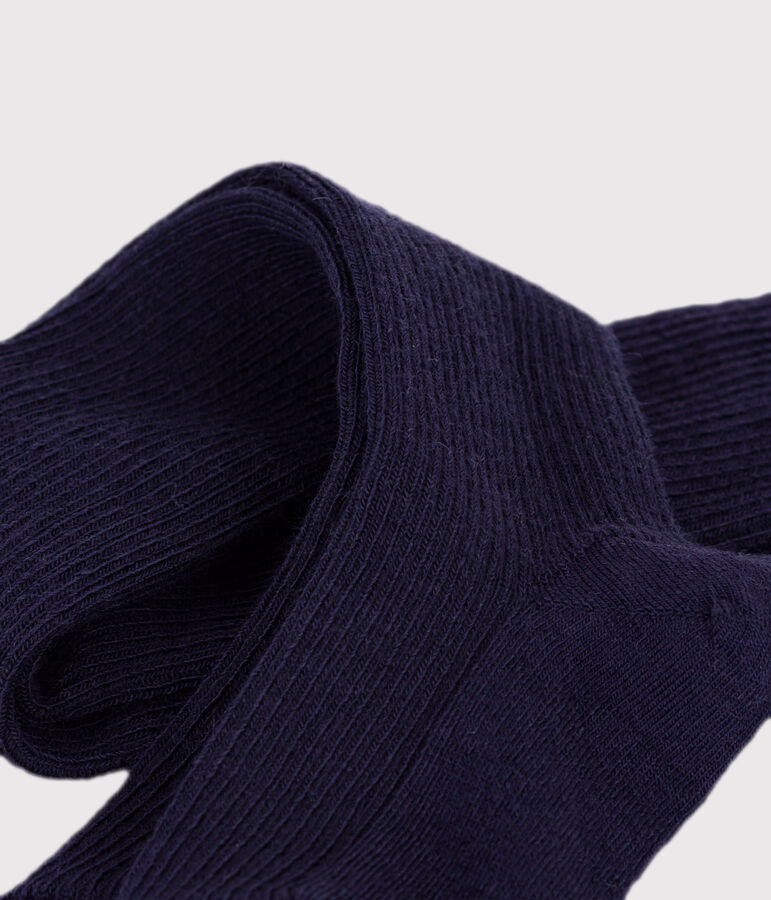 Leotardos infantiles de lana azul SOIR