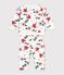 Conjunto de sudadera y pantal&oacute;n para beb&eacute; de algod&oacute;n con estampado de flores crudo/multicolor