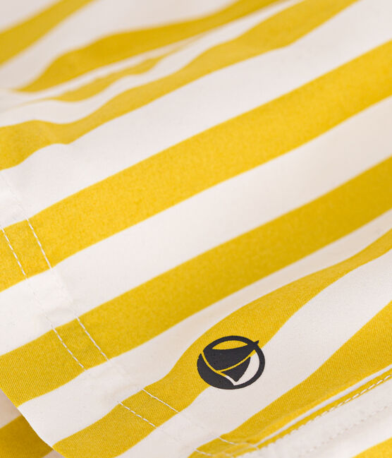Pantalón corto de baño para bebé amarillo MARSHMALLOW/ NECTAR