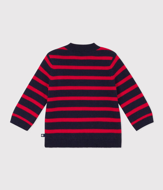 Jersey de lana y algodón con rayas marineras para bebé SMOKING/ CORRIDA