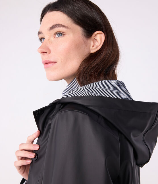 Chubasquero emblemático unisex negro NOIR