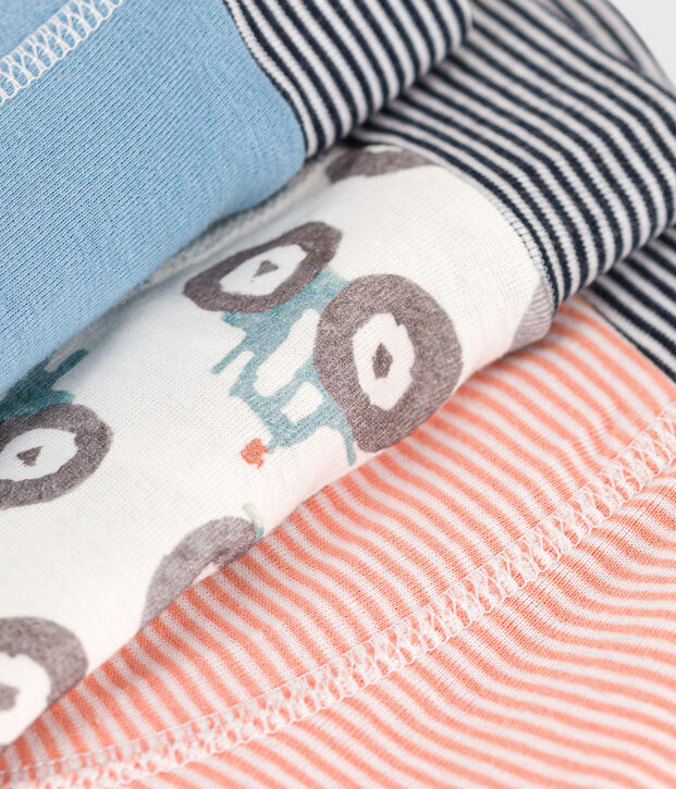 Juego de 3 b&oacute;xers de algod&oacute;n con tractor para ni&ntilde;o multicolor