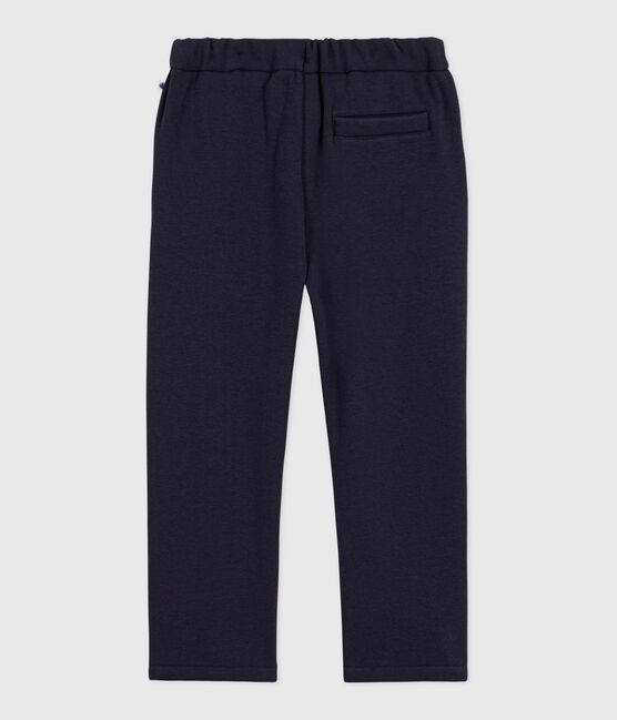 Pantalón infantil de felpa azul SMOKING