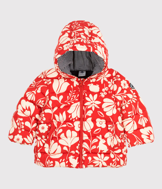 Plumífero reciclado estampado para bebé CASIMIR/ AVALANCHE