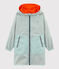Cortavientos reversible infantil unisex naranja CAROTTE/azul FONTAINE
