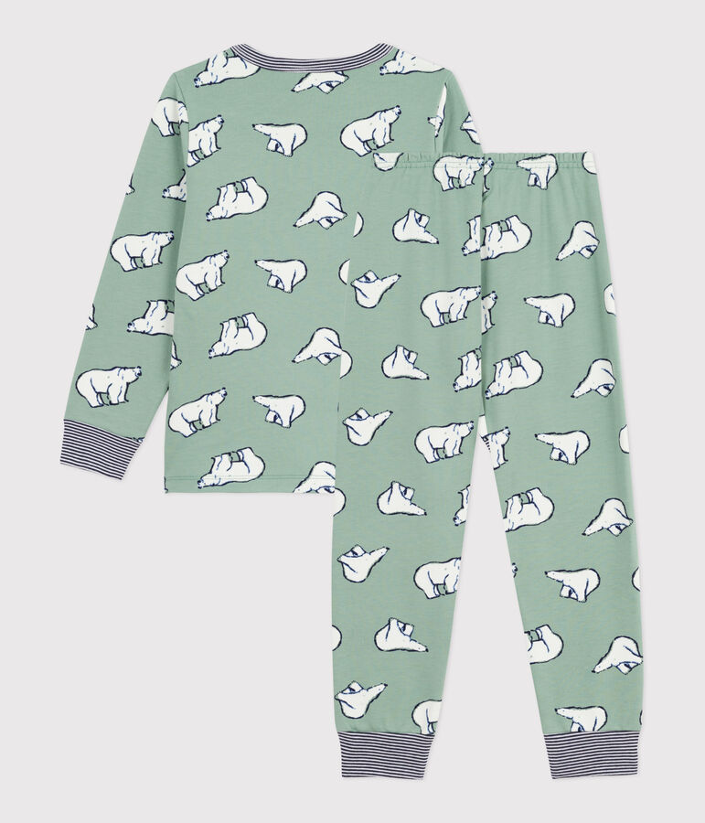 Pijama infantil de felpa con estampado de osos SAULE/ MULTICO