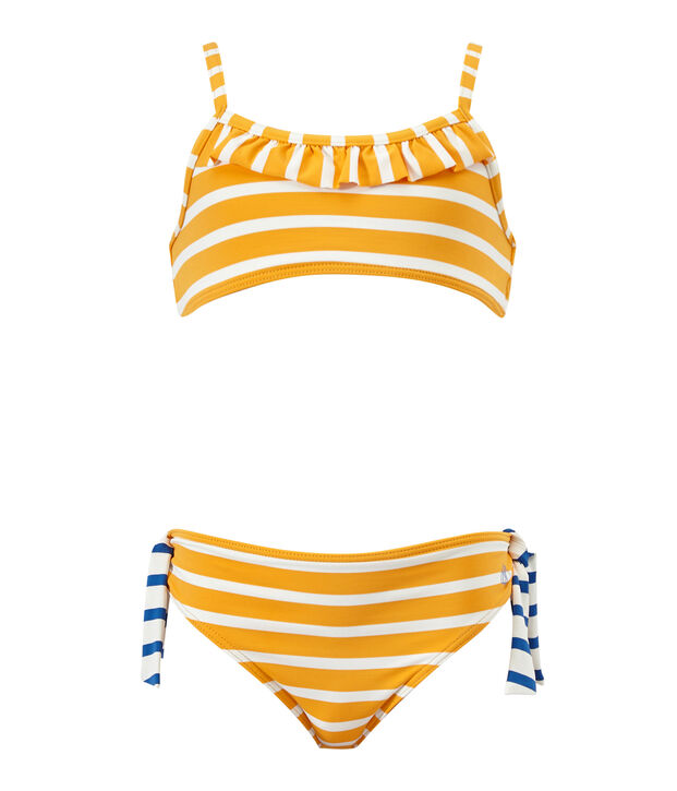 Bikini amarillo/blanco