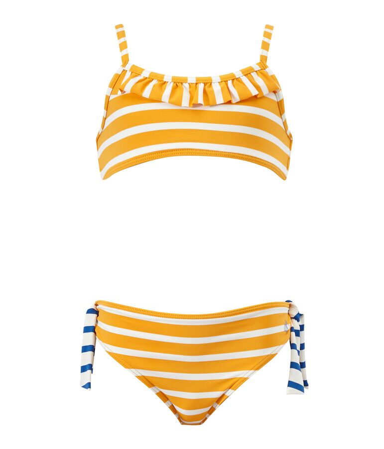 Bikini amarillo/blanco