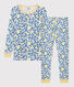 Pijama snugfit con estampado de pantera de niño/niña