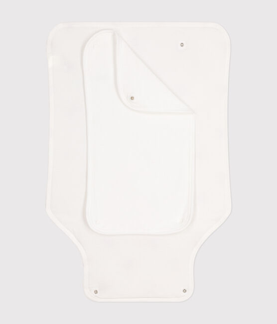 Cambiador de algodón para bebé blanco MARSHMALLOW/rojo TERKUIT