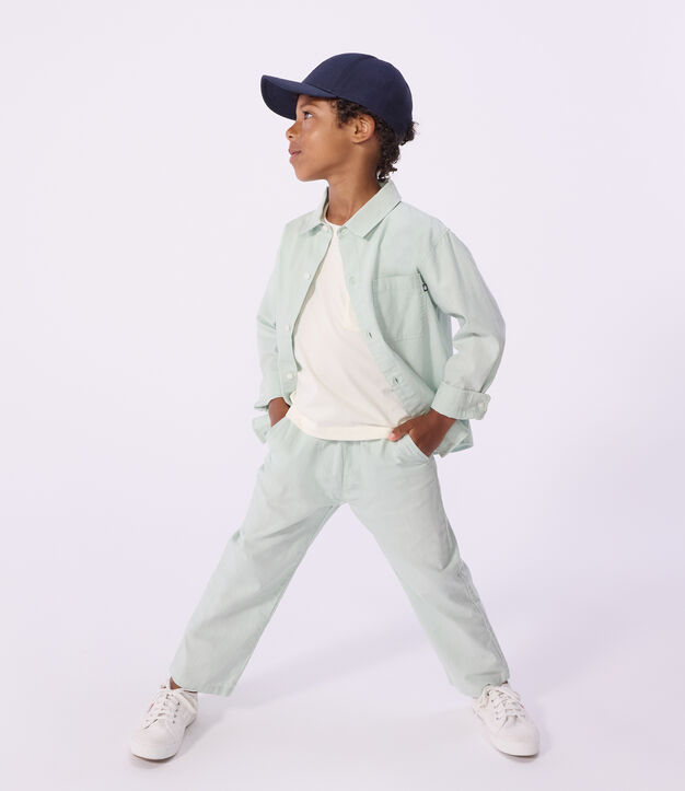 Pantal&oacute;n infantil de algod&oacute;n y lino SPRAY